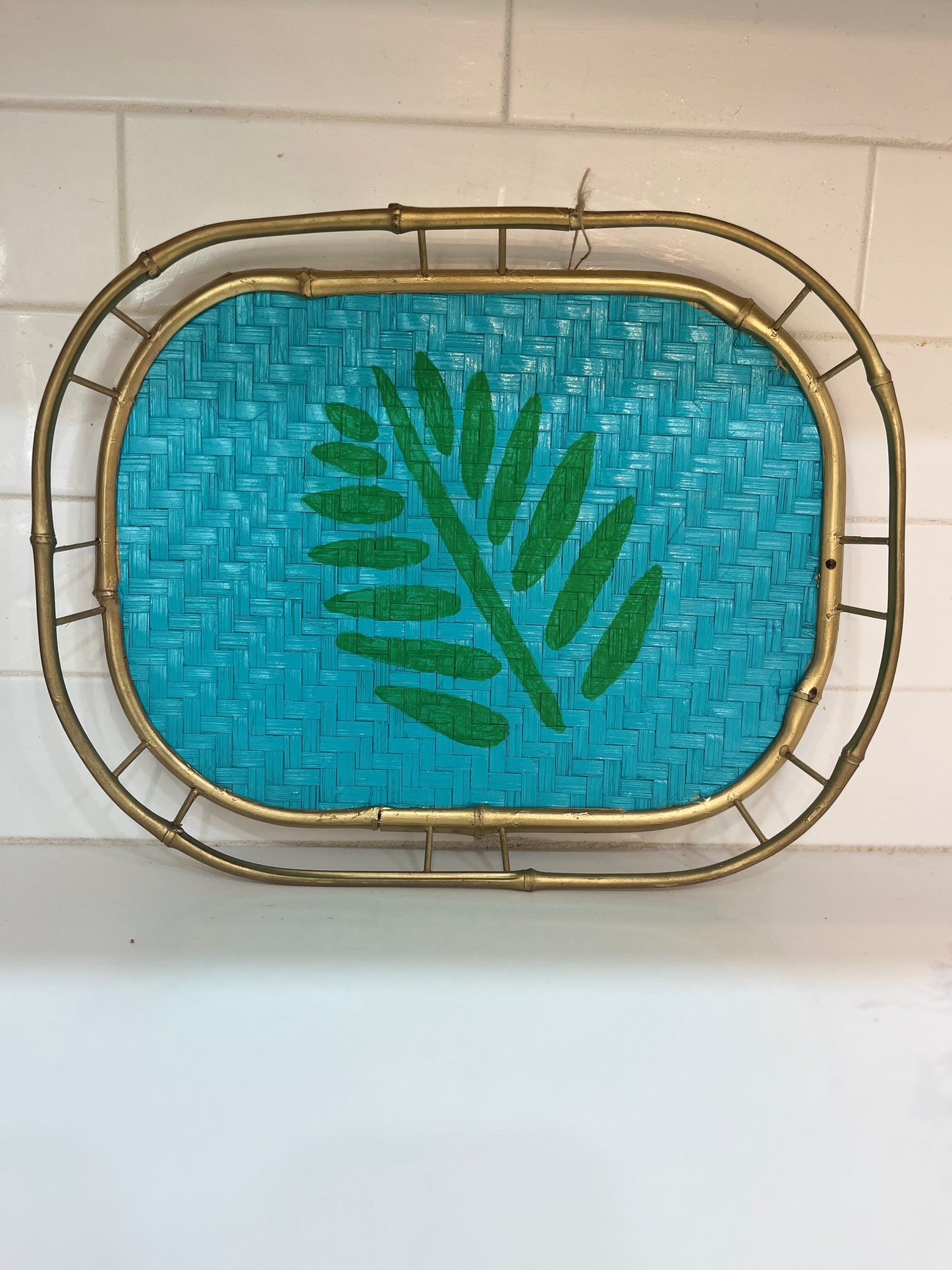 Small Coastal Bamboo serving trays