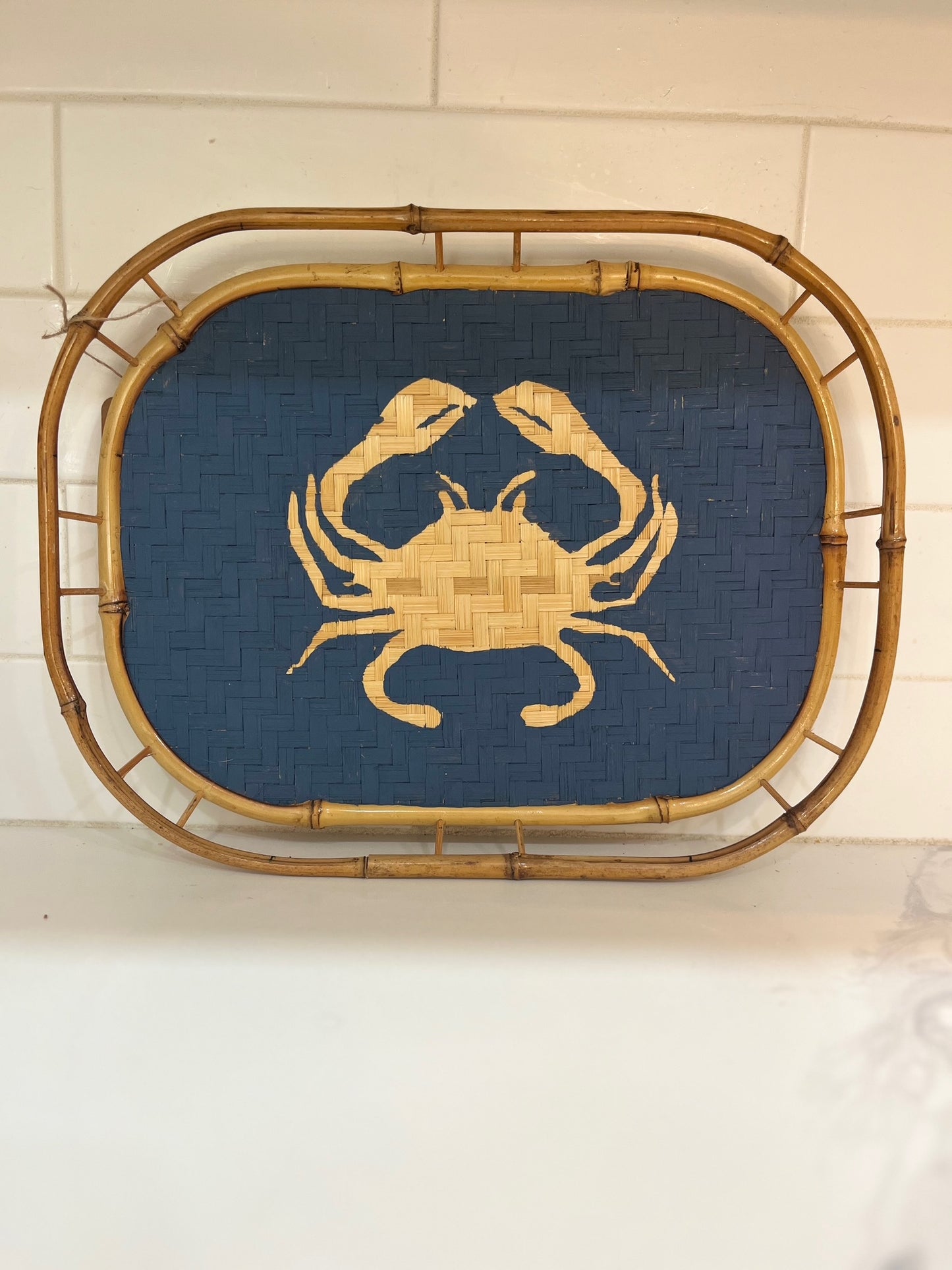 Small Coastal Bamboo serving trays