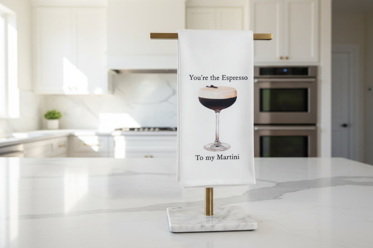 Bar Towel-Expresso to my Martini