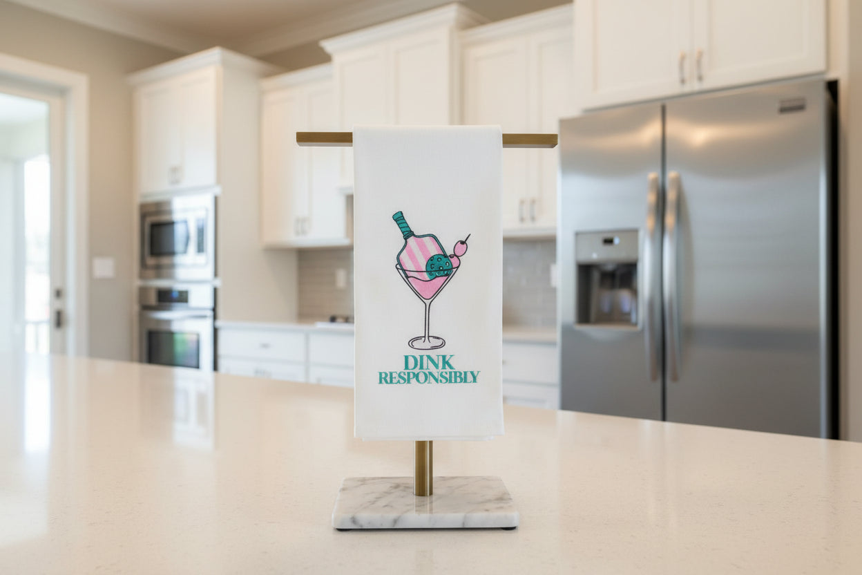 Dink Responsibly Bar Towel