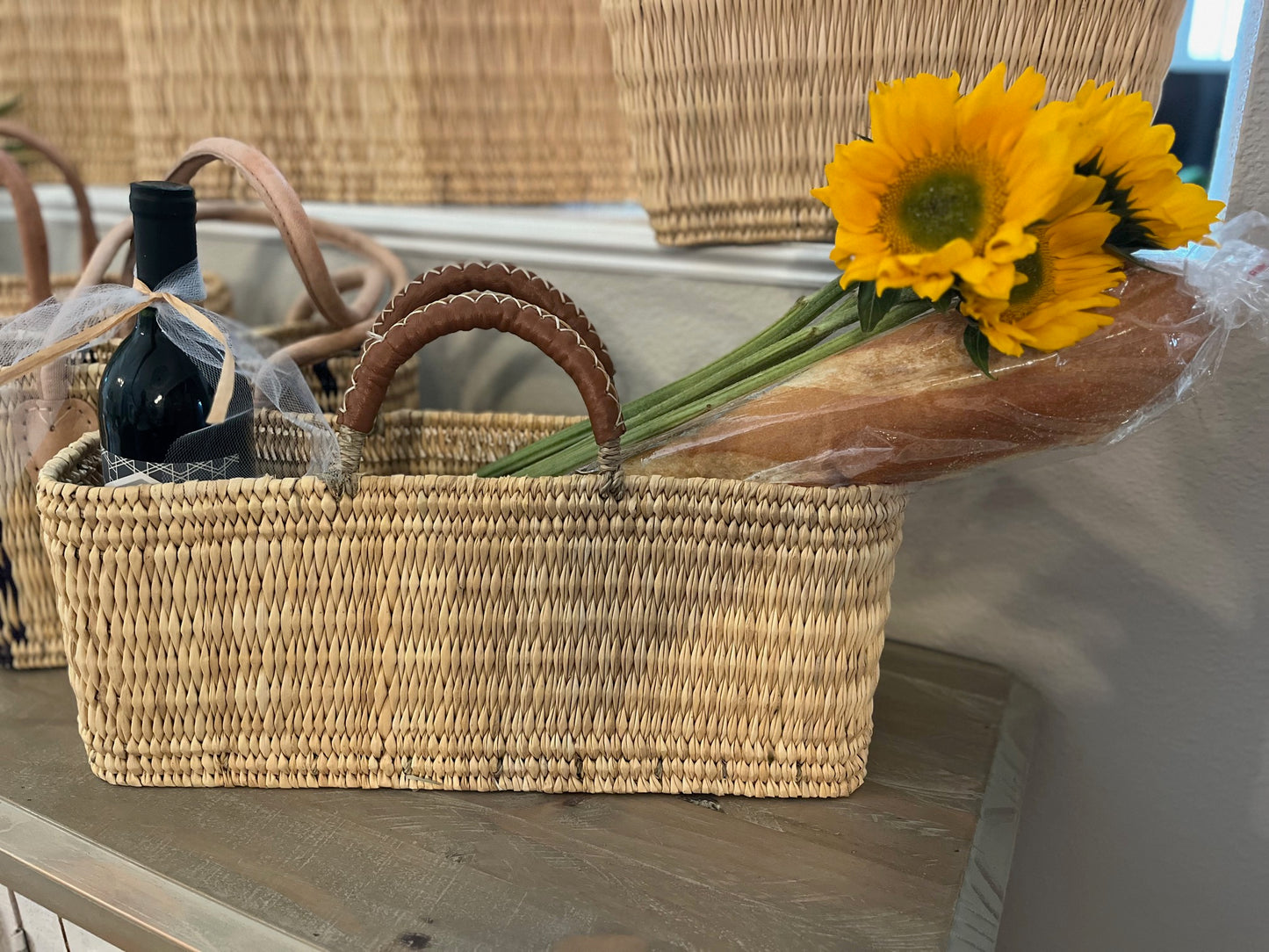 Rectangular Water Reed Trug