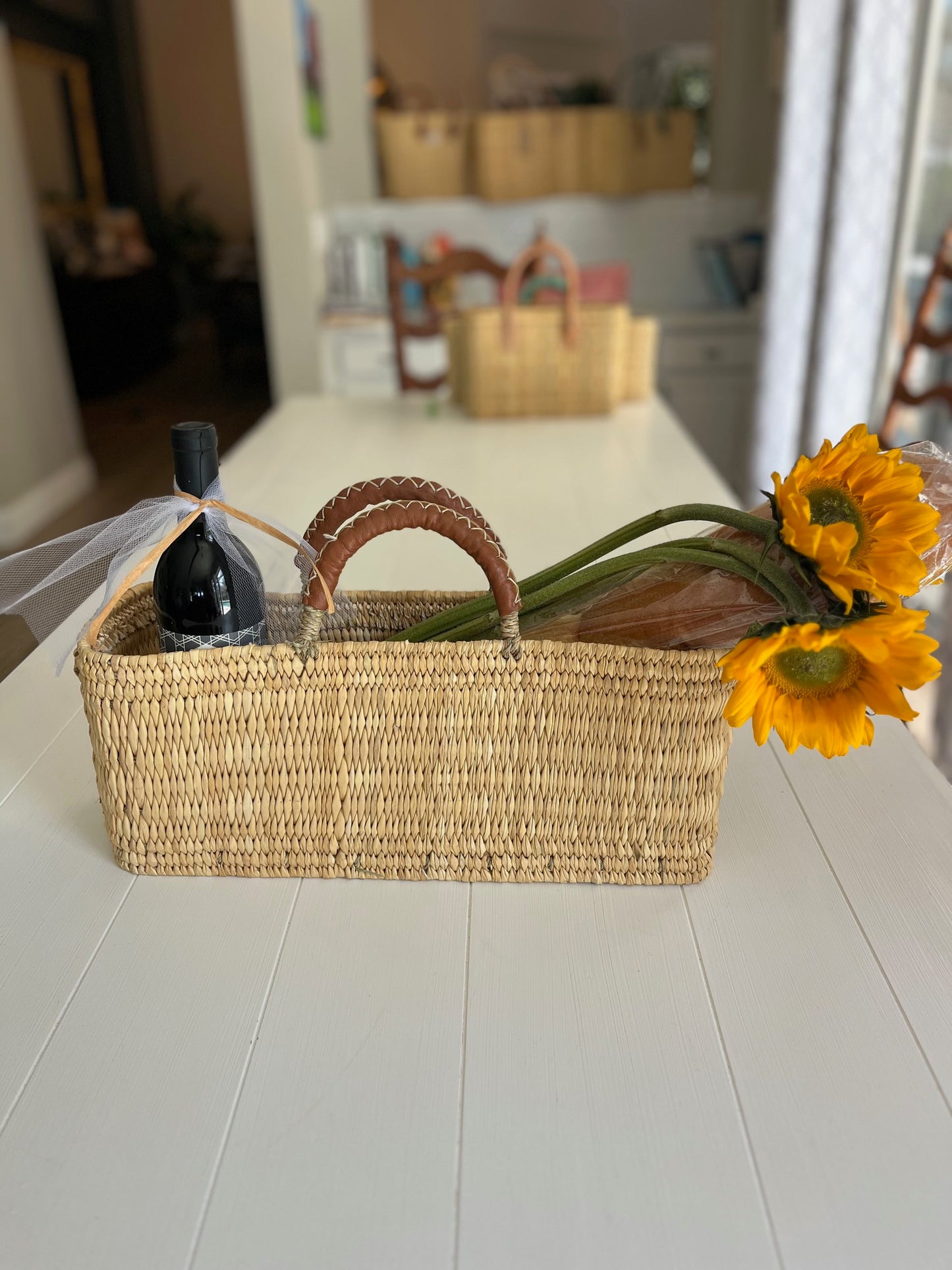 Rectangular Water Reed Trug