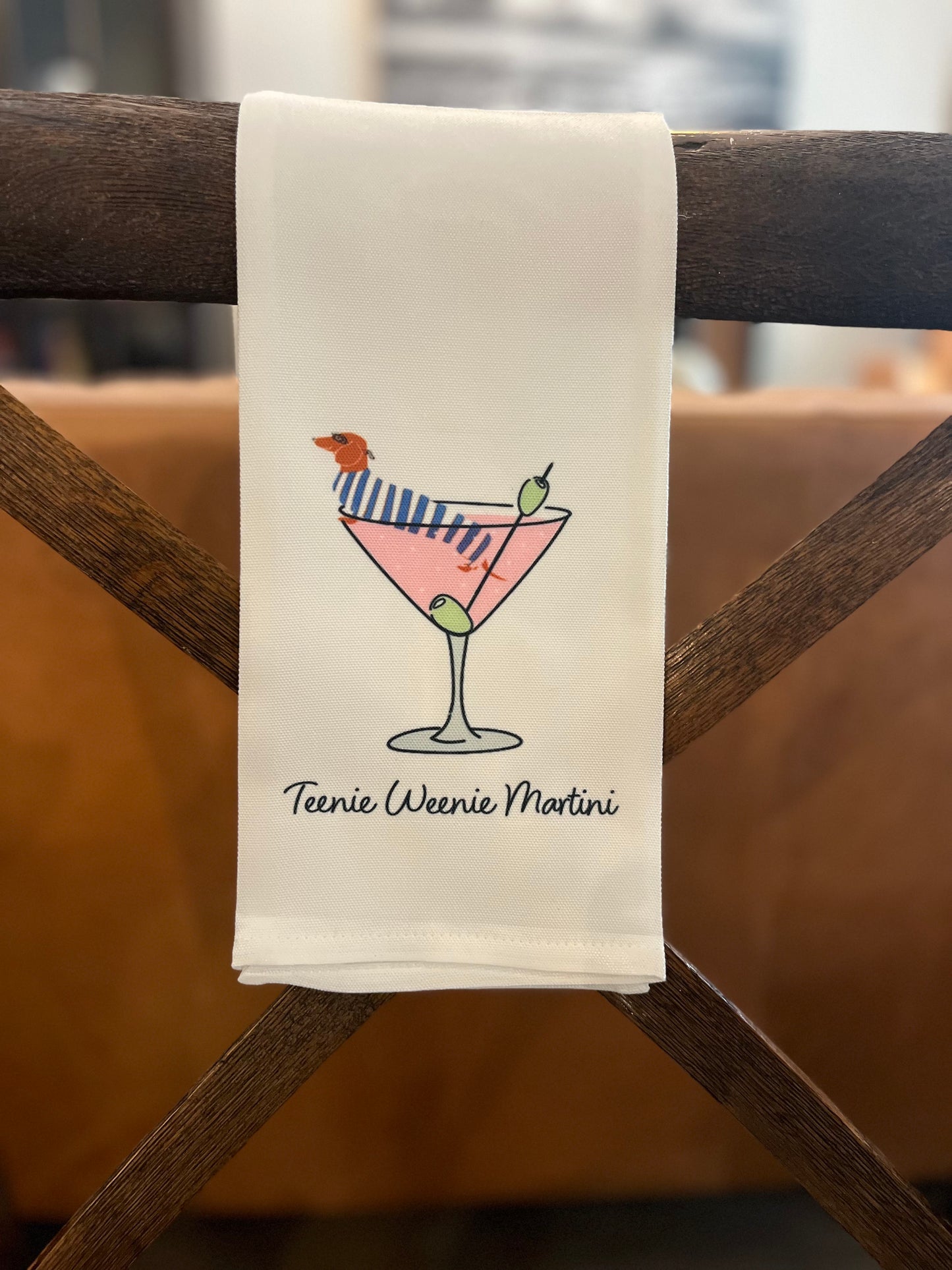 Bar Towel - Teenie Weenie Martini