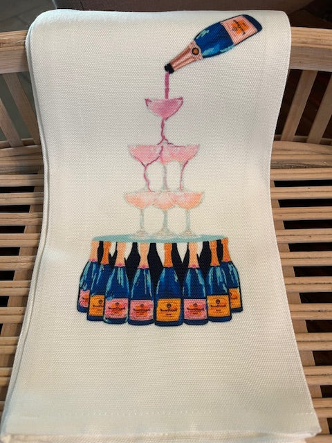 Bar Towel - Champagne Problems