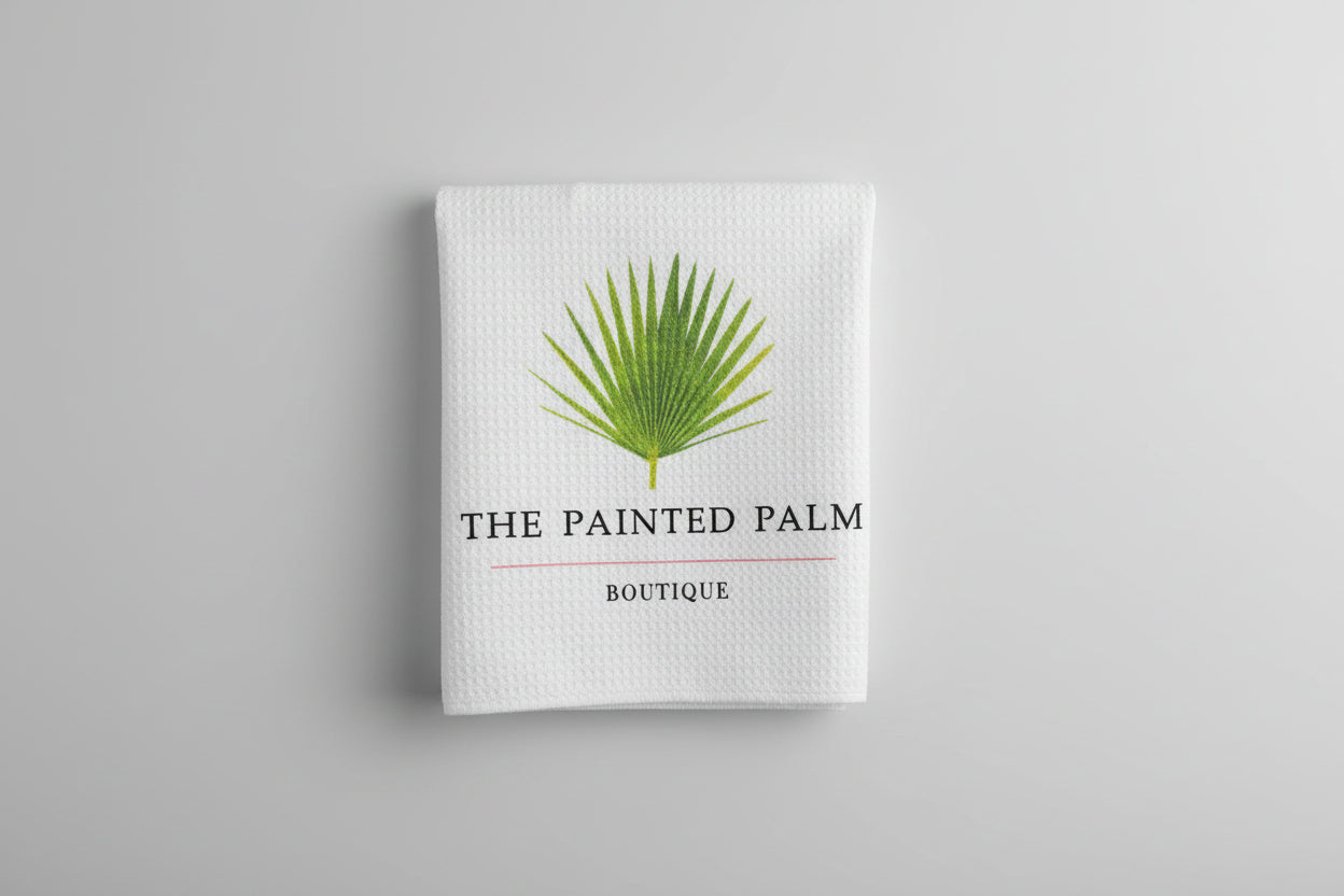 Bar Towel-The "Classic" Painted Palm Towel
