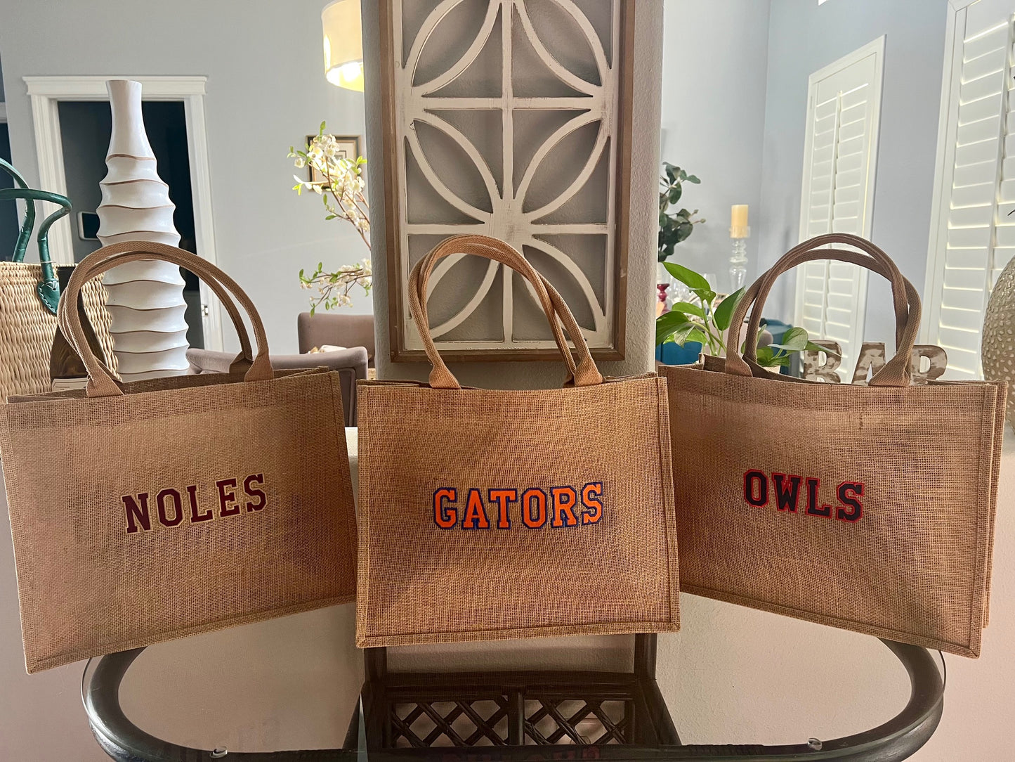 Natural Jute Tote Bags