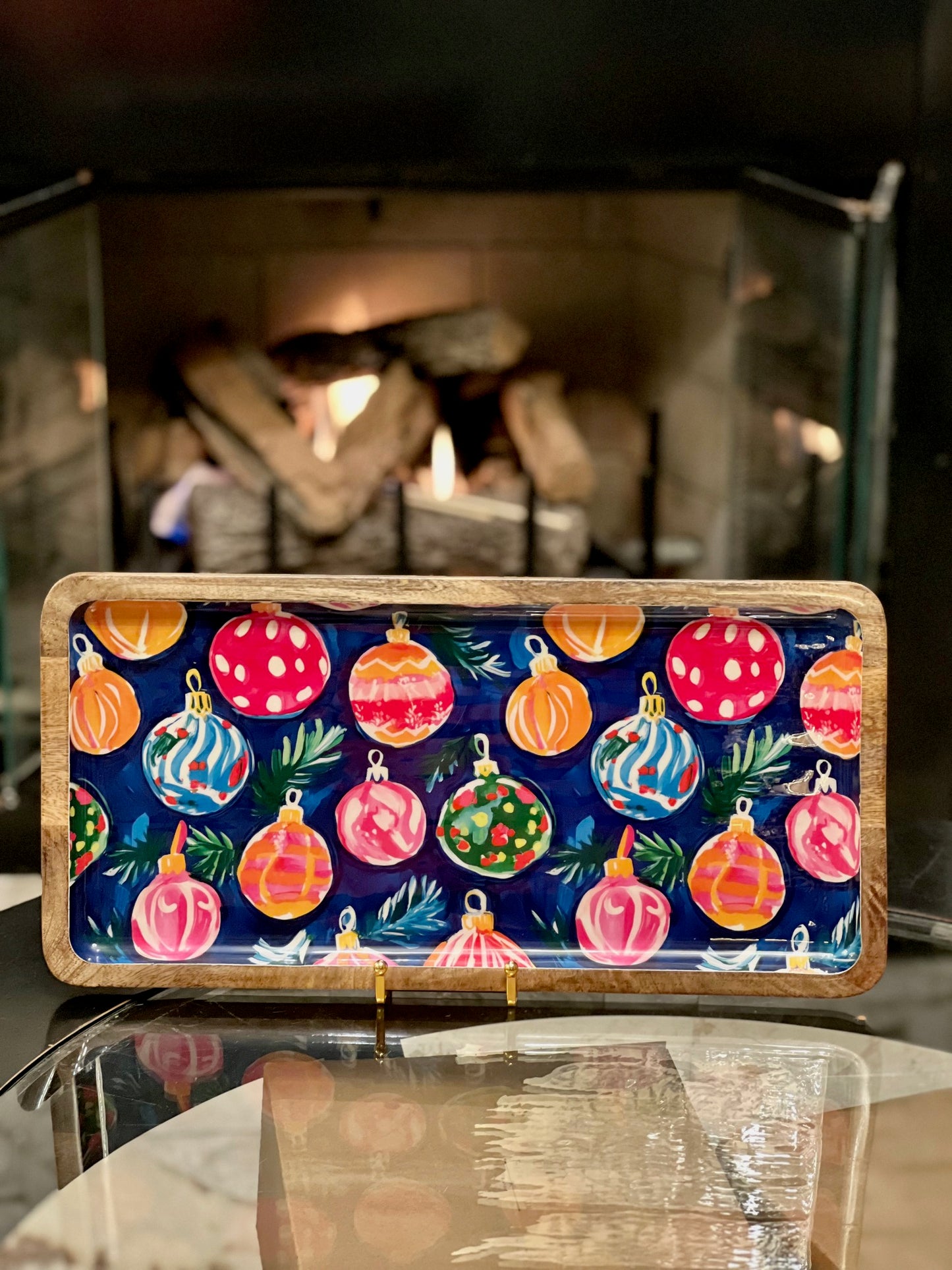 17" Long Ornament Tray