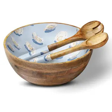 Mango Wood Serving Bowls and Utensils