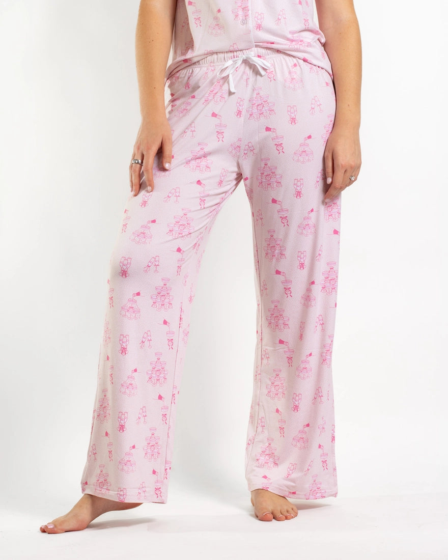 Pop the Bubbly Pajama Pant-set