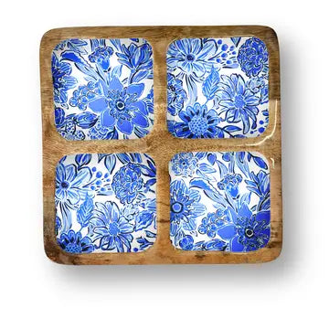 Mango Wood Quad Trays