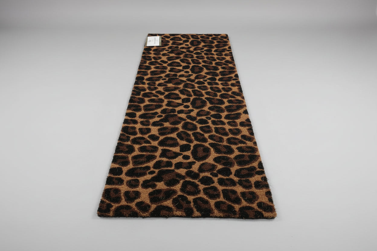 Leopard Coir Doormat