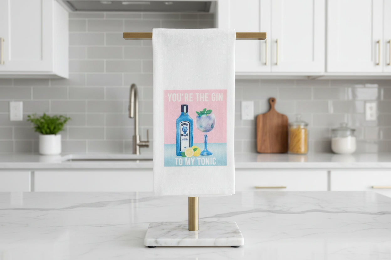 Bar Towel - Gin to My Tonic