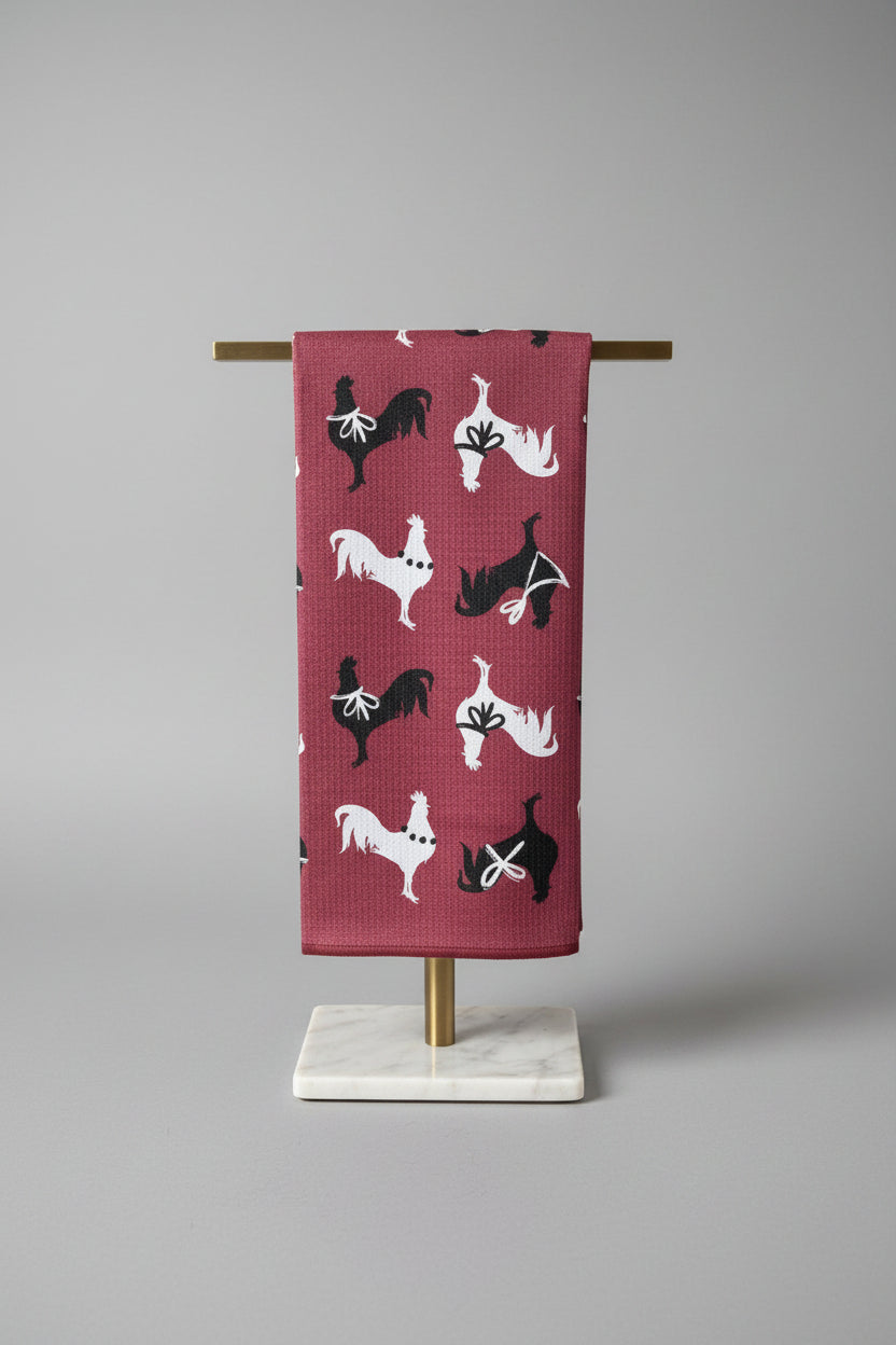 Double-sided tea towels