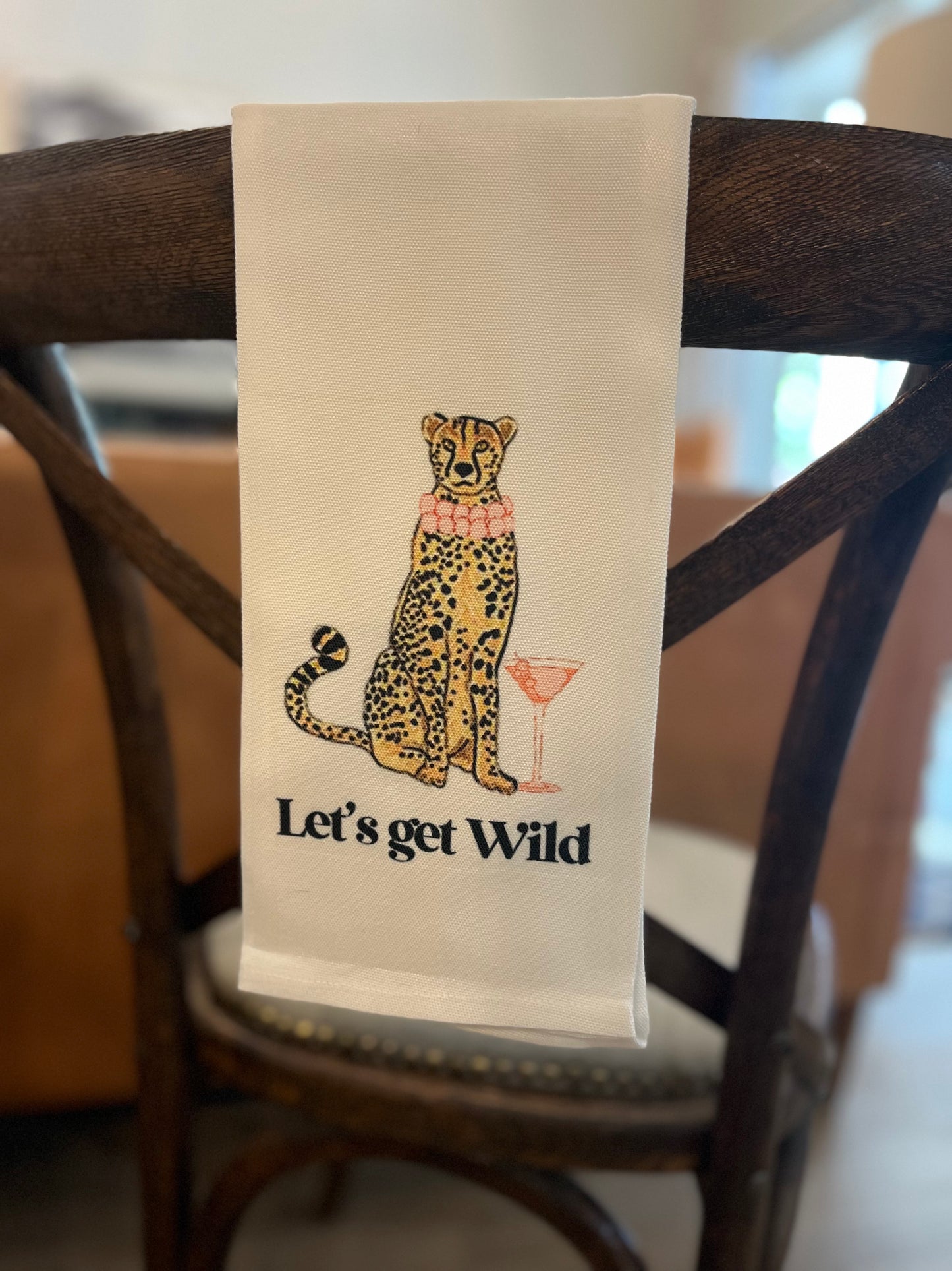 Bar Towel - Let's Get Wild