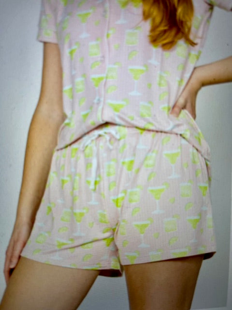 Salty But Sweet PJ - Shorts Set