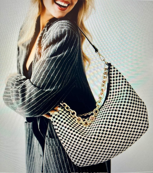 Sienna Slouchy Woven Shoulder Bag