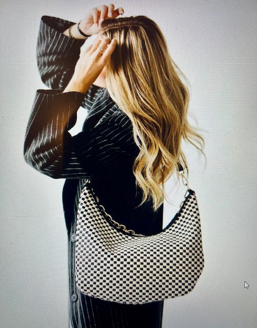 Sienna Slouchy Woven Shoulder Bag