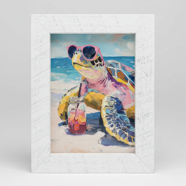 Thirsty Sea Turtle