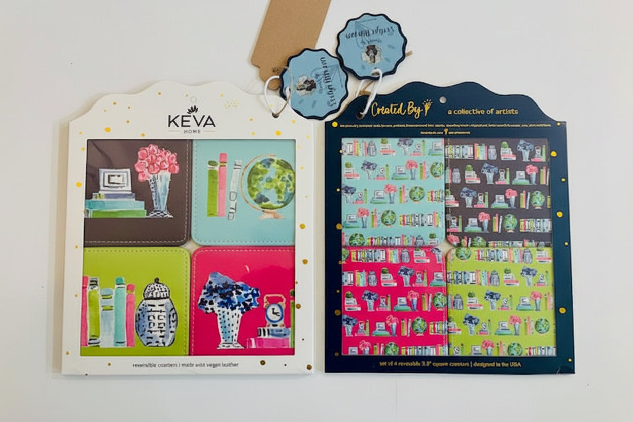 Double Sided Art Coasters