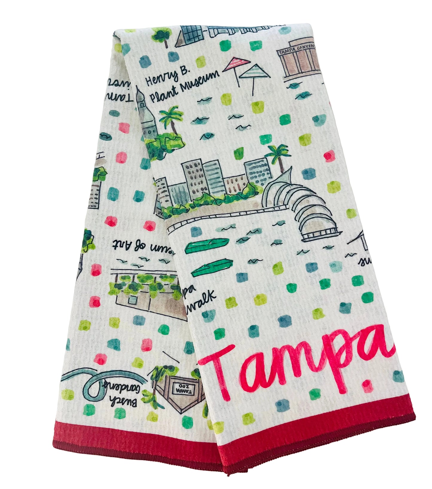 Double-sided tea towels