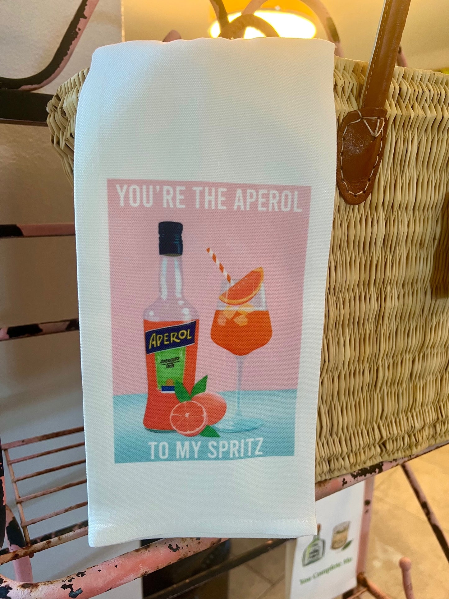 Bar Towels-Aperol to My Spritz