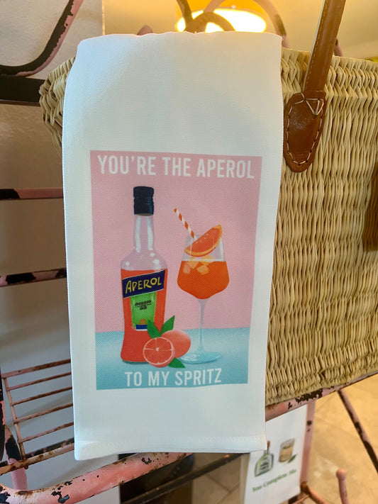 Bar Towels-Aperol to My Spritz