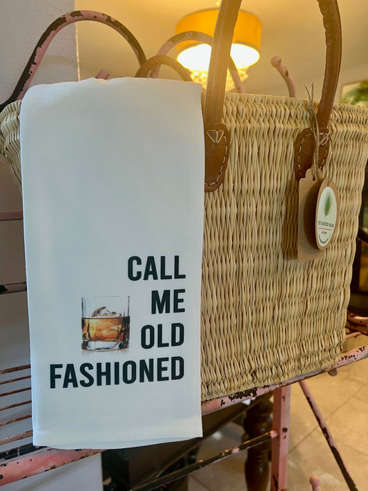 Bar Towels-Call Me Old Fashioned