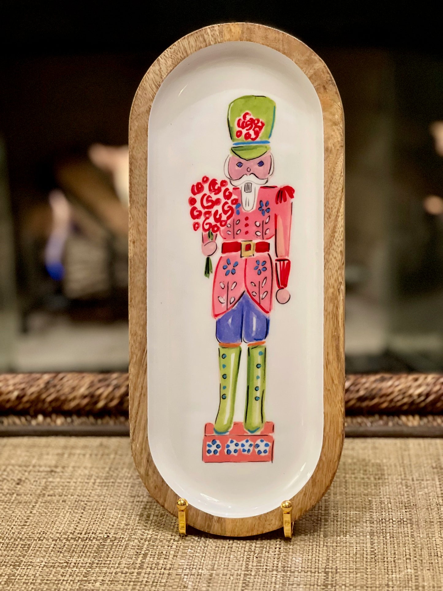 16" Nutcracker Tray
