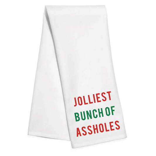 Bar Towel - Jolliest Bunch of A**holes