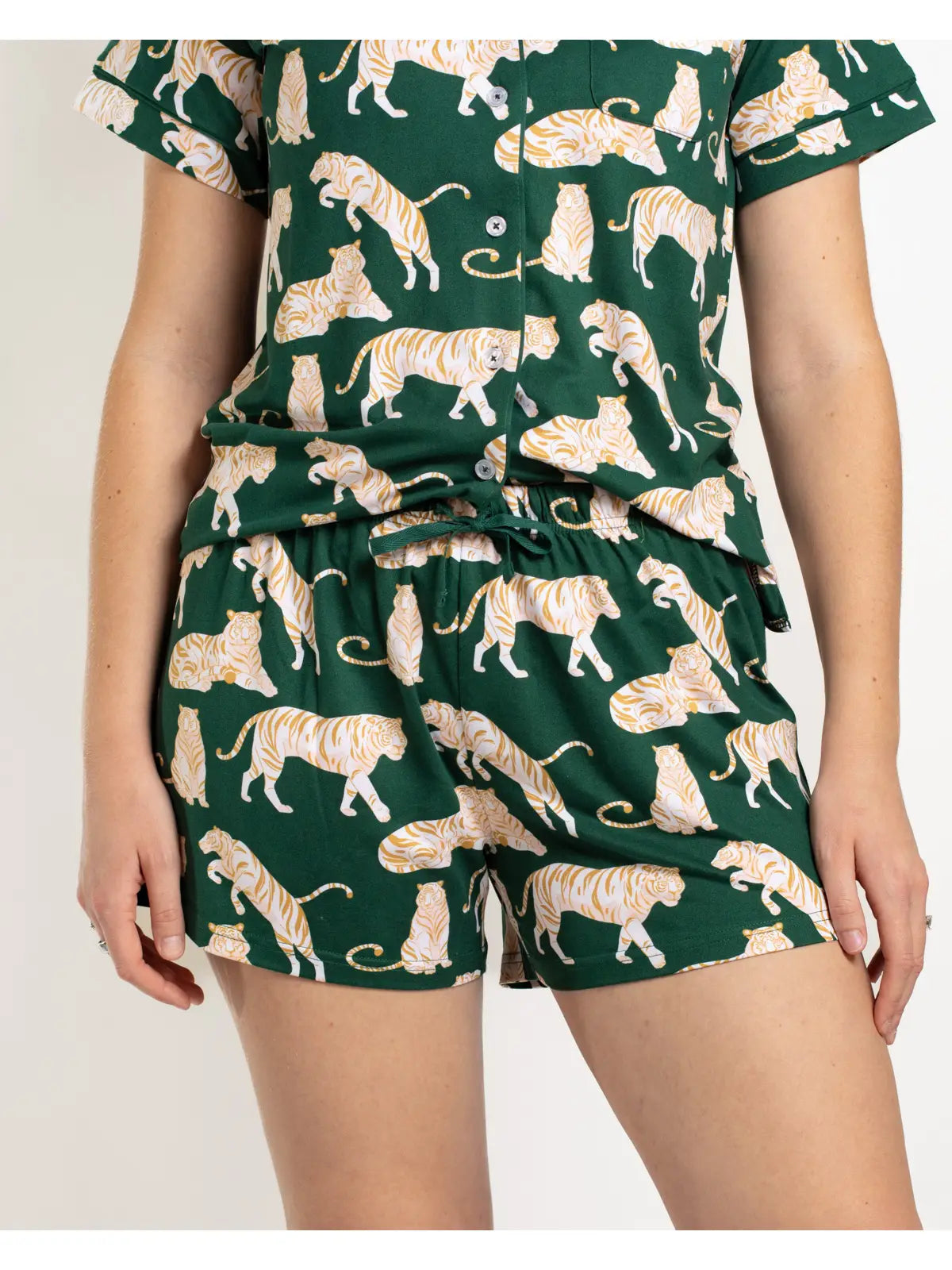 Chloe Tiger pajama-Short set