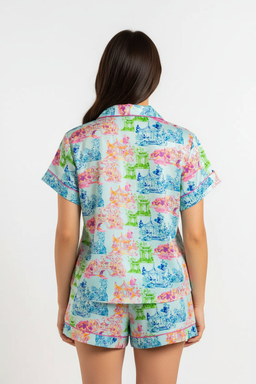 Mahjong Sleep Short Set