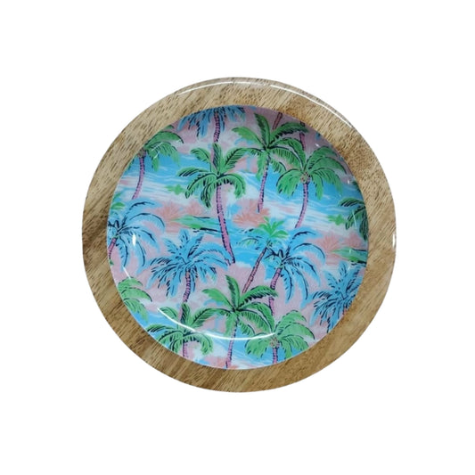 Mango Wood - 5" Round Dish